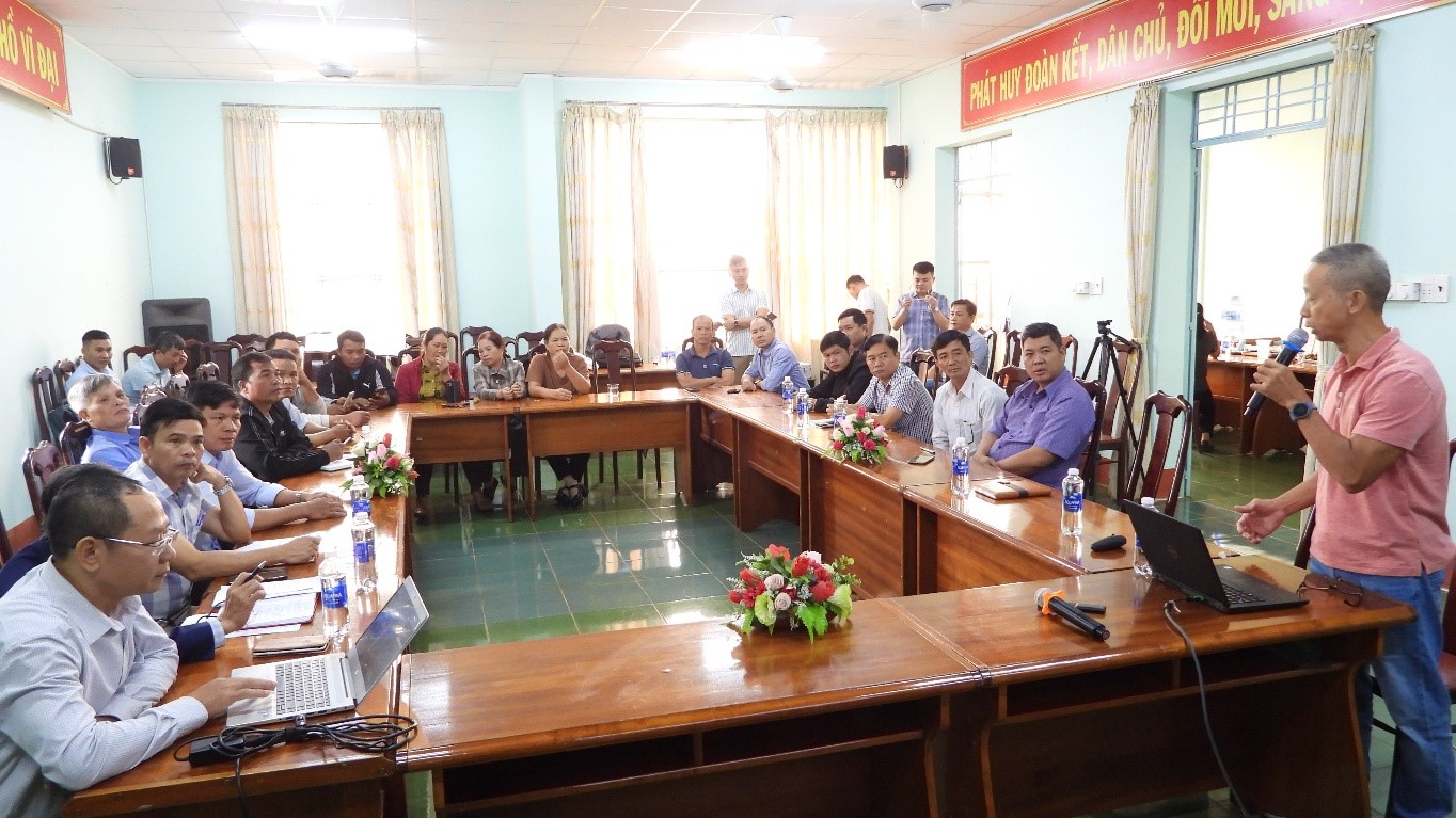 Hội thảo, tập huấn kỹ năng tiếp cận thị trường cà phê trong chương trình dự án SDM huyện Ea H’Leo